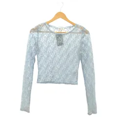 LAGUA GEM (ラグアジェム) ■ ① レースカットソー レディース ブルー FREE