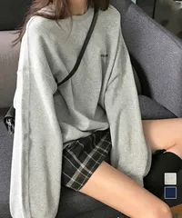 トレーナー 長袖 ロゴ スウェット 女性