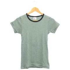 Miller (ミラー)×SLOBE IENA  ■ ② SSボーダーTEE レディース グリーン ー