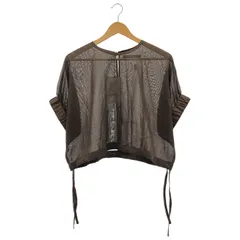 nicholson&nicholson (ニコルソンアンドニコルソン) ★ ＃② LEMON SHEER シアードロストブラウス レディース ブラウン 38