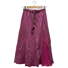 SIMPLICITE (サンプリシテ) ▲ ① リバーシブルスカート レディース パープル FREE