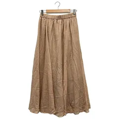 FRAMeWORK (フレームワーク) ▲ ② 20060220305020 CU/PEキリカエフレアスカート レディース ベージュ 38