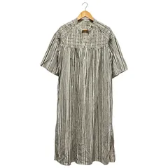 SIMPLICITE (サンプリシテ) ▲ ② ストライプワンピース レディース ベージュ FREE