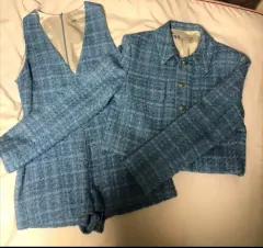 ZARA ツイード セットアップ