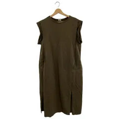 IENA (イエナ) ★★ ② 24040900248020 ハード裏毛ボックスワンピース レディース カーキ FREE