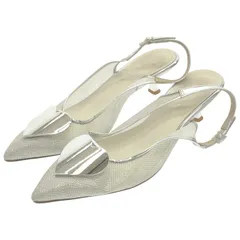 letalon ■ ② シルバーパンプス レディース シルバー 25