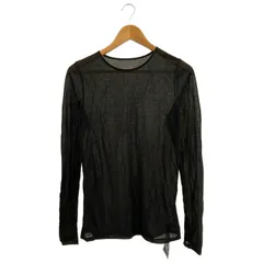 Plage (プラージュ) ★ ①⑤ 24070922110040 CO NY Sheer ロンT  レディース ブラック FREE