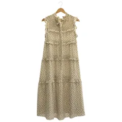 SNIDEL (スナイデル) ■ ② ドットワンピース レディース ベージュ ー