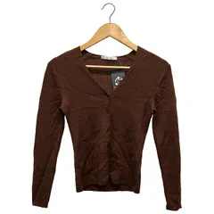 ANAYI (アナイ) ★ ③ ニットカーディガン レディース ブラウン 38