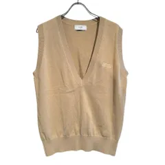 SLOBE IENA (スローブイエナ) ① 25080913000510 The Skirt Chronicles SLOBE別注 Vネックベスト レディース ベージュ FREE