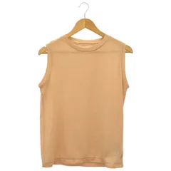 SLOBE IENA (スローブイエナ) ■ ② 23070912329120 スラブ天竺ノースリーブTEE レディース オレンジ ONE SIZE