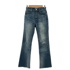 YANUK (ヤヌーク) ★ ⑤ 57111504 別注フレアパンツ レディース ブルー 23