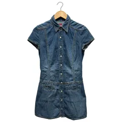 DIESEL (ディーゼル) ▲ ① デニムワンピース レディース ブルー S