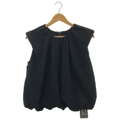 BEAUTY&YOUTH UNITED ARROWS (ビューティーアンドユースユナイテッドアローズ) ★ ① 1617-199-6066 コットン ギャザーバルーン フレンチスリーブ  レディース ブラック ONE SIZE