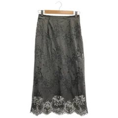 Spick & Span (スピックアンドスパン) ■ ＃② 21060200415010 ラッセルレーススカート レディース カーキ 36