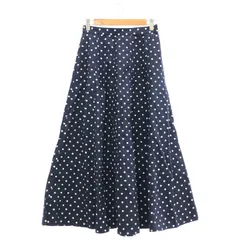 JOURNAL STANDARD (ジャーナルスタンダード) ■ ＃② 22060400900020 ハイカウントコットンドットスカート レディース ネイビー 36