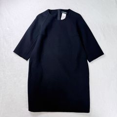 ’SMaxMara クチートアマーノ ダブルフェイスワンピース ネイビーのサムネイル