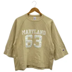 Champion (チャンピオン) ★★ ① 9.4OZリバースウィーブラグランT レディース ベージュ FREE (M)