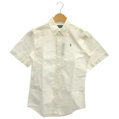 POLO RALPH LAUREN (ポロラルフローレン) ■ ② シャツ レディース ホワイト 150