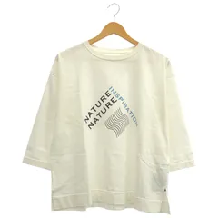 FIL DE FER (フィルデフェール) ■ ① 10-1-08-203-5-1 8分袖TEE レディース ホワイト FREE