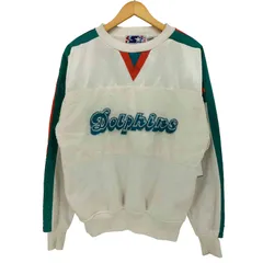 スターター STARTER 90S 台湾製 ロゴ刺繍 切り替え クルーネック スウェット メンズ import：S 