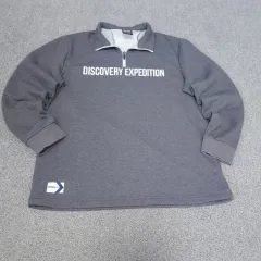 105 DISCOVERY ハーフジップ スウェット