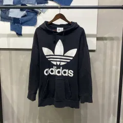 (110) アディダス ストリート ヨーロッパ ビックロゴ フーディー