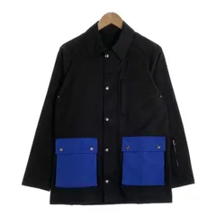 SOPHNET. ソフネット 19AW COLOR POCKET FIELD BLOUSON カラーポケットフィールドブルゾン ブラック ブルー SOPH-192031 Size M
