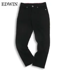 EDWIN エドウィン JMH07 ジャージーズ★ ストレッチ ブラック デニム パンツ ジーンズ Sz.M　メンズ 日本製