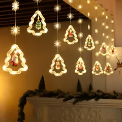 【特価商品】クリスマス飾り クリスマスツリー 電飾 USB給電タイプ 3M 8種類の照明モード led 防水 イルミネーションライト 屋内屋外兼用