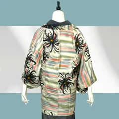 羽織　アンティーク羽織　銘仙　正絹