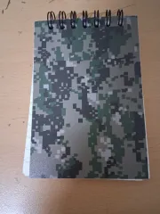ミリタリー パータン スプリング ノート