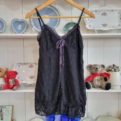 レース ブラック キャミソール