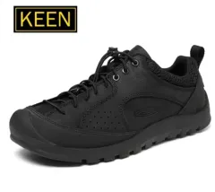KEEN ジャスパー　オールブラック メンズ ジャスパー ザイオニック スニーカー | Black/Alloy | KEEN公式