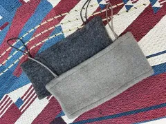 교신안함) ウールブレンド ストラップ ビスチェ トップス - 2COLOR