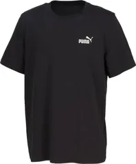 プーマ PUMA ESS スモール NO.1 ロゴ Tシャツ メンズ トップス 半袖シャツ ハーフスリーブ ウェア レギュラーフィット クルーネック トレーニング フィットネス  687608 01 PUMABLACK