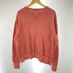 連休値下げMAATEE & SONS オレンジ トレーナー ヴィンテージ加工 3 