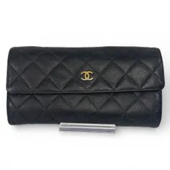 CHANEL キャビアスキン　長財布