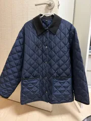 新品 ZARA ザラ ネイビー キルティング ジャケット