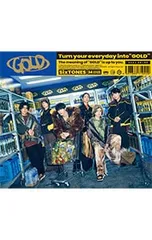 CD／SixTONES／【CD+Blu-ray BOX付】GOLD 初回盤A