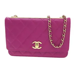 シャネル トレンディCC･マトラッセ･チェーンウォレット  【Aランク】【中古】