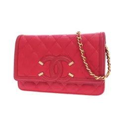 シャネル CCフィグリーチェーンウォレット  【Aランク】【中古】