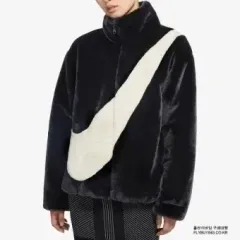 ナイキ ビックスウォッシュ フリース ファージャケット ブラック L