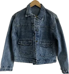 Z1714 【美品】PARK GIRLパークガール　Gジャンデニムジャケット　アウター　レディース　Mサイズ