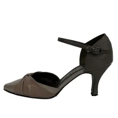 DIANA(ダイアナ) パンプス 21 1/2 EE レディース - アイボリー リボン レザー