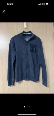 トミーヒルフィガー ニット ジップアップ