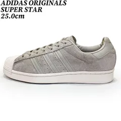 【タイムセール】【クーポン】スニーカー シューズ  アディダス オリジナルス スーパースター スウェード グレー 25.0cm ADIDAS ORIGINALS SUPER STAR GW3276 正規品 中古 古着 ブランド 匿名配送