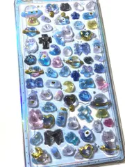 うるちゅる　ドロップ 立体　ポップ シール 凹まない 十字架 と うさぎ　天使　リボン　ステッカー ぷっくり シール帳　デコレーション　量産型　平成 女児 ハート レトロ ボンボン　ねこ　ネコ　惑星