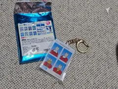 サンリオ 証明写真 キーホルダー