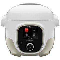 値下げ中‼️T-fal Cook4me 電気圧力鍋 ホワイト大容量6L - メルカリ